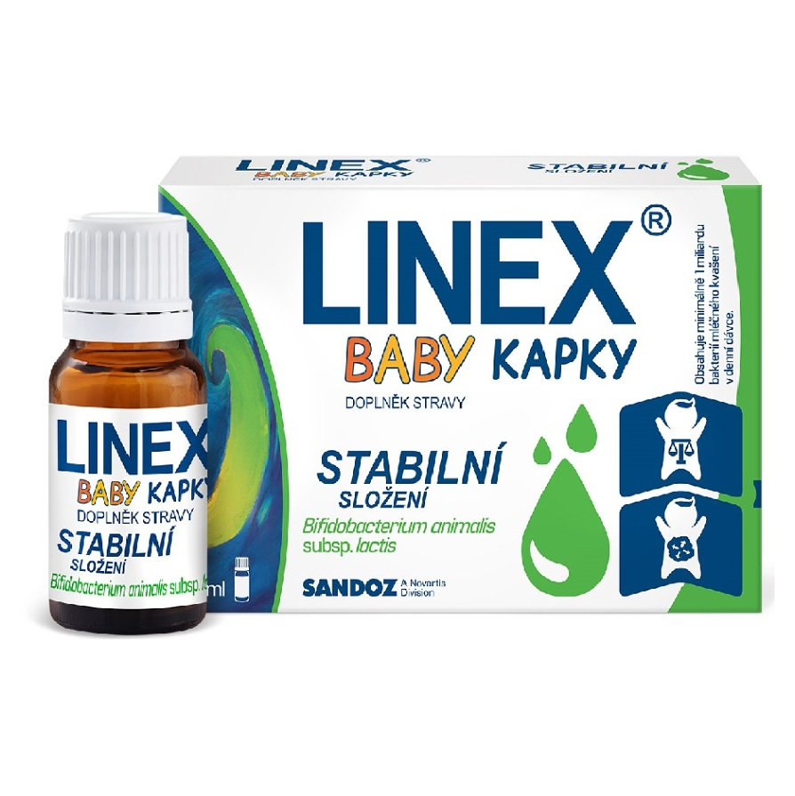 LINEX Baby kapky stabilní složení 8 ml