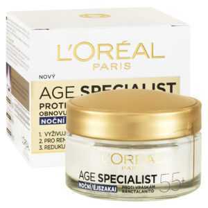 L´OREAL Age Specialist 55+ Noční krém 50 ml