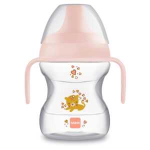 MAM Hrnek learn to drink cup holka 6m+ 190 ml