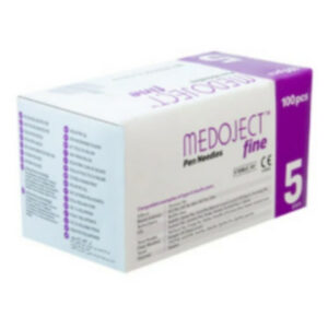 MEDOJECT Fine jehly do inzulínového pera 31G 5mm 100ks