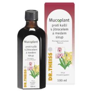 MUCOPLANT Jitrocelový sirup s medem 100 ml