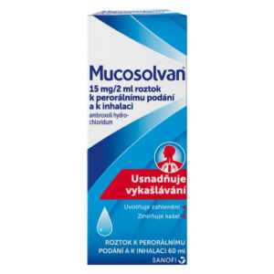 MUCOSOLVAN Roztok 15 mg 60 ml