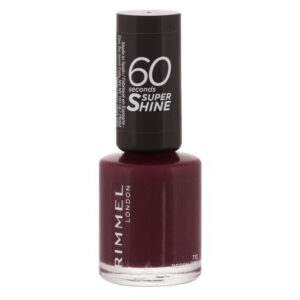 RIMMEL LONDON 60 Seconds lak na nehty Super Shine 712 Berry Pop 8 ml