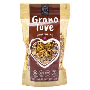 NATU Granola slaný karamel 400 g