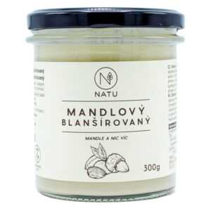 NATU Mandlový krém blanšírovaný 300 g