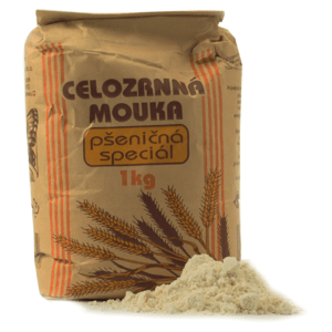 NATURAL JIHLAVA Mouka celozrnná pšeničná speciál natural 1000 g