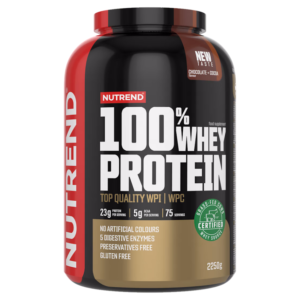 NUTREND 100% Whey protein čokoláda a kakao 2250 g