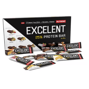 NUTREND Excelent protein bar 9 x 85 g dárkové balení