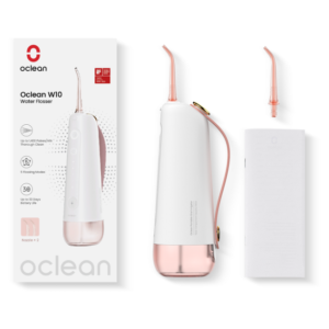 OCLEAN W10 Pink Ústní sprcha s 2 tryskami