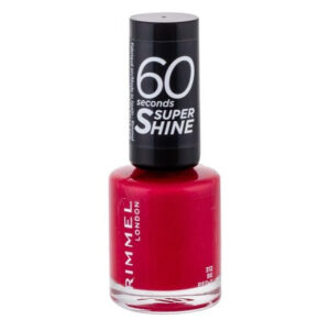 RIMMEL LONDON 60 Seconds Lak na nehty Super Shine 312 Be Red-y 8 ml