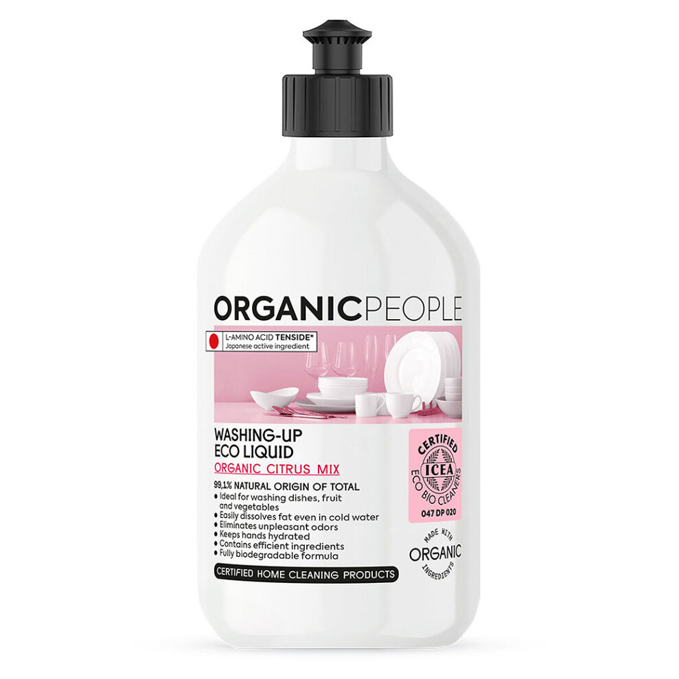 ORGANIC PEOPLE Eko Prostředek na nádobí Citrus 500 ml