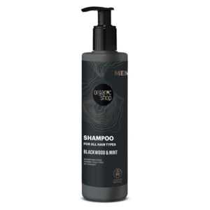 ORGANIC SHOP Šampon pro všechny typy vlasů Blackwood a máta 280 ml