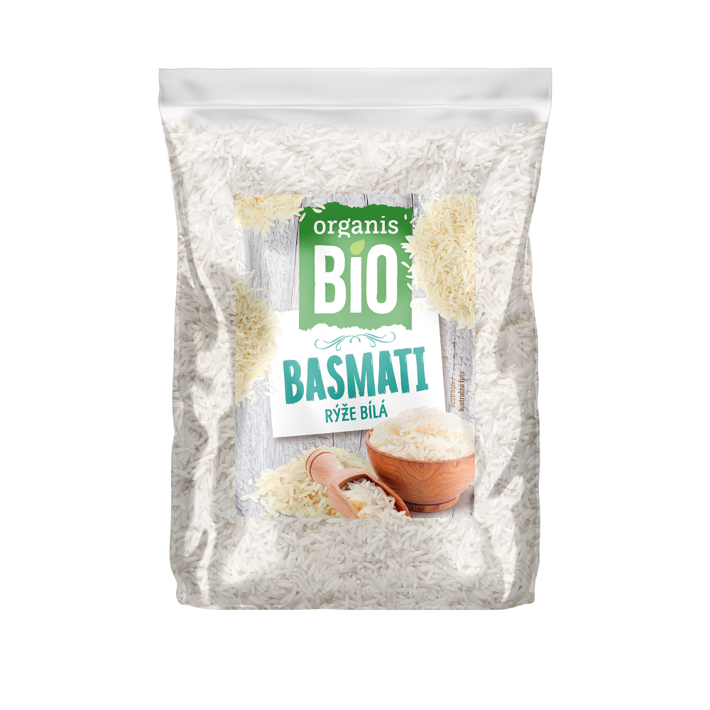 ORGANIS Basmati rýže bílá BIO 500 g