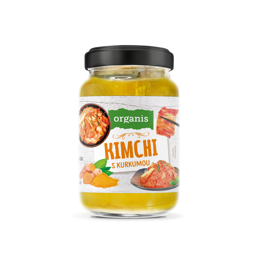 ORGANIS Kimchi s kurkumou 300 g