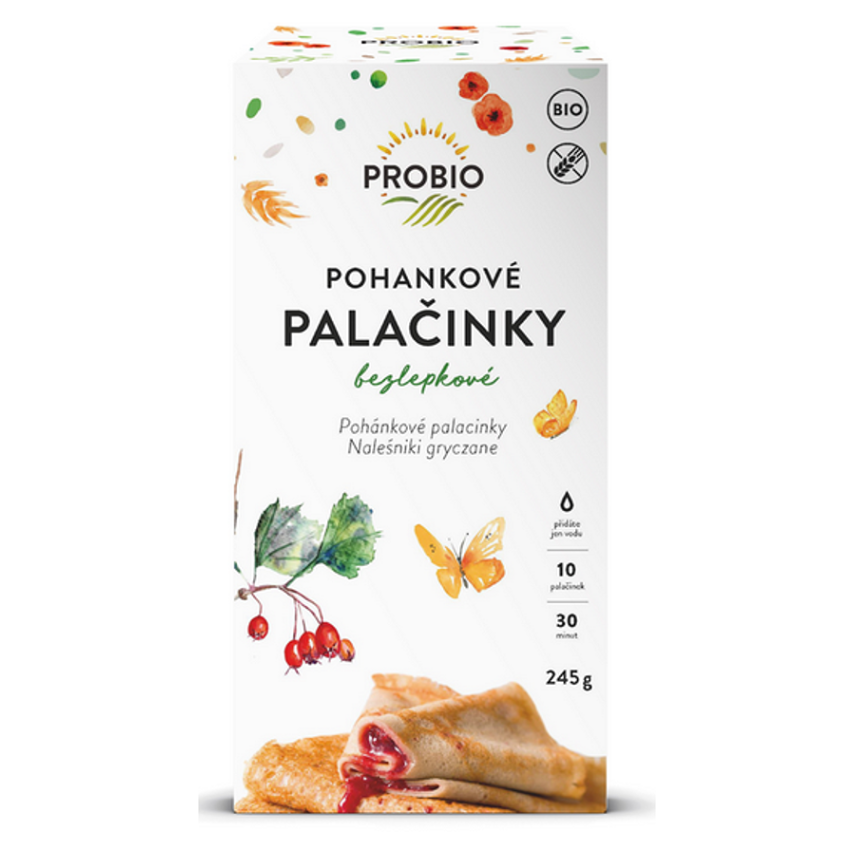 PROBIO Palačinky pohankové bez lepku BIO 245 g