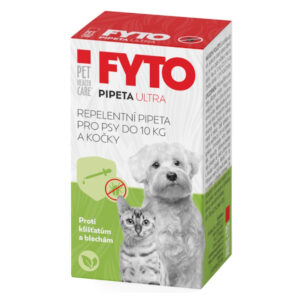 PET HEALTH CARE FYTO pipeta Ultra pro psy do 10 kg a kočky 1x15 ml