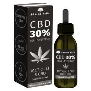 PHARMA ACTIV MCT olej s CBD 30% 3000 mg 10 ml