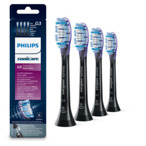 PHILIPS SONICARE Premium Gum Care HX9054/33 náhradní hlavice 4 kusy v černé barvě