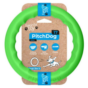 PITCHDOG Ring pěnový kruh pro psy zelený 1 ks