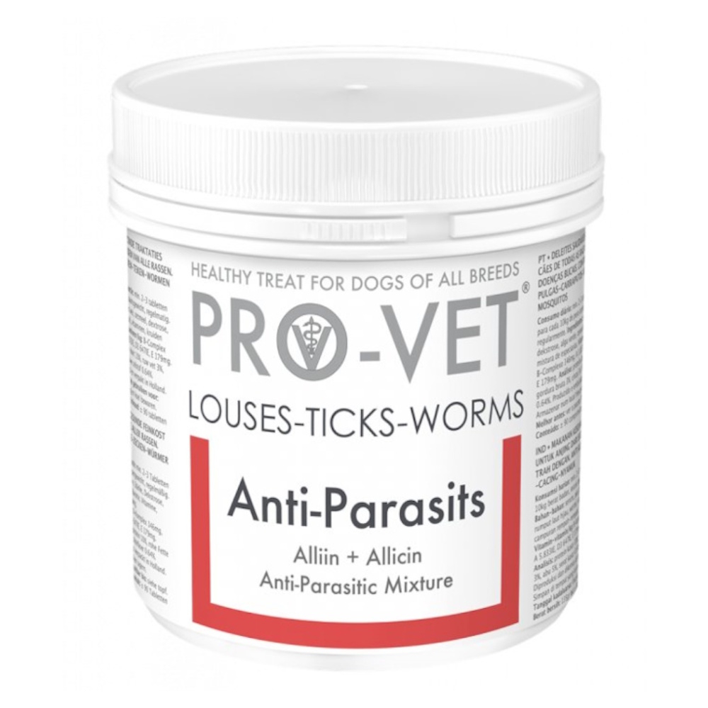 PRO-VET Anti-parasite pastilky pro psy proti parazitům 90 ks