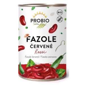 PROBIO Rossi fazole červené sterilované BIO 400 g