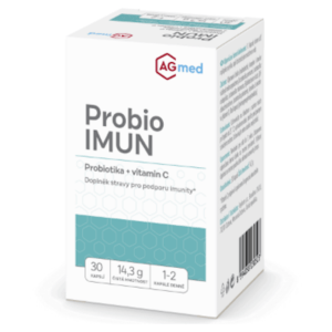 AGMED Probio Imun probiotika s vitamínem C 30 kapslí