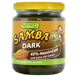 RAPUNZEL Samba Dark oříšková pomazánka BIO 250 g