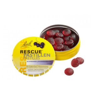 RESCUE® Bachovy květové esence krizové pastilky černý rybíz 50 g