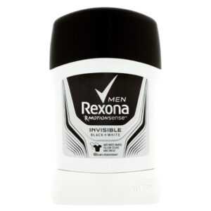 REXONA Men Invisible Black&White tuhý deodorant 50 ml