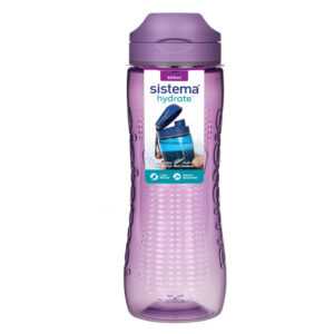 SISTEMA Hydrate Láhev Active Flip Top s brčkem fialová 800 ml