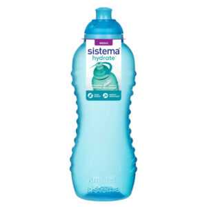 SISTEMA Hydrate Láhev Squeeze Twist ‘n’ Sip modrá 460 ml