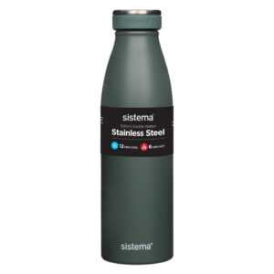 SISTEMA Hydrate Termoláhev Stainless Steel tmavě zelená 500 ml