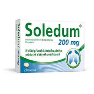 SOLEDUM 200 mg enterosolventní měkké tobolky