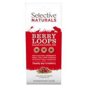 SUPREME Selective Naturals snack berry loops bojínek a brusinky 80 g