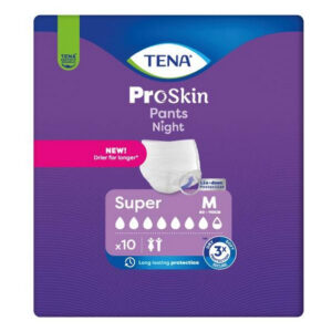 TENA Proskin pants night super large inkontinenční kalhotky M 10 kusů