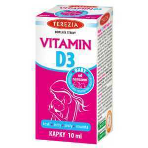 TEREZIA Vitamin D3 BABY kapky 10 ml