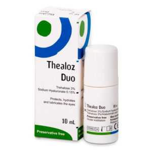 THEALOZ Duo oční kapky 10 ml