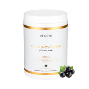 VENIRA Premium kolagenový drink černý rybíz 324 g