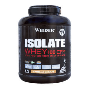 WEIDER Isolate whey 100 CFM  příchuť vanilla cream 2000 g