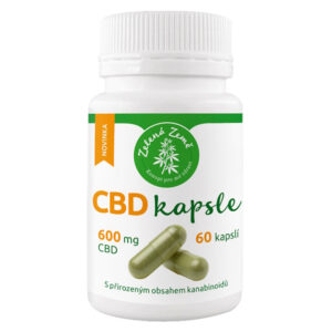 ZELENÁ ZEMĚ CBD kapsle 600 mg CBD 60 kapslí